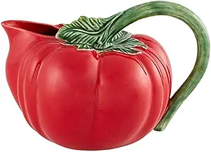 Bordallo Pinheiro Tomato Pitcher, 95 oz,