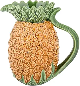 Bordallo Pinheiro Pineapple Earthenware Pitcher