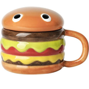 Cartoon Ceramic Hamburger Coffee Mug