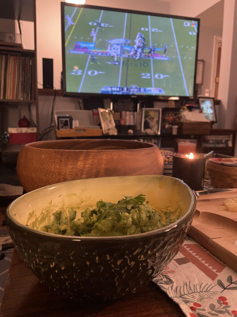 Game day guac bowl