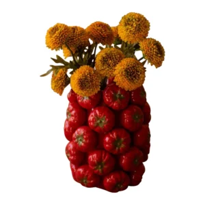 Ceramic Produce Tomato Vase